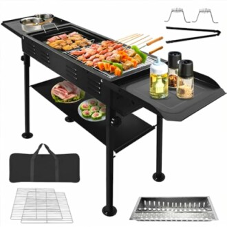 VACHAN Portable Charcoal Grill